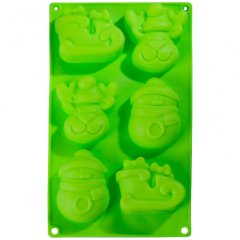 Форма силиконовая "Новогодние элементы" 6 шт 4293916