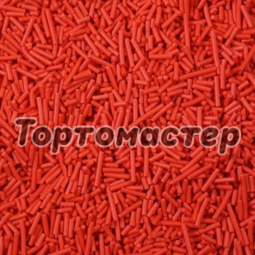 Посыпка кондитерская вермишель "Красная" 0,75 кг tp19657