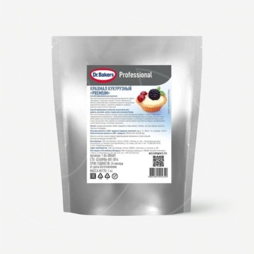 Кукурузный крахмал Dr.Oetker (Dr. Bakers) Professional 1 кг 1-84-001236