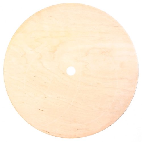 Подложка под торт деревянная с отверстием 3-4 мм 20 см F4/20-О