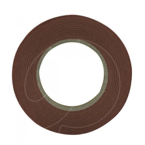Тейп-лента Коричневая 1,2 см 27 м 915343