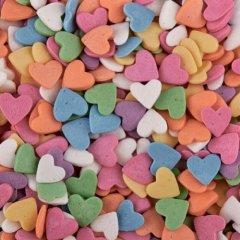 Посыпка кондитерская сердечки "Разноцветные" 0,75 кг tp16083