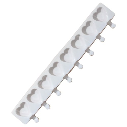 Форма силиконовая "Эскимо Сердечки" 8 шт 7067965