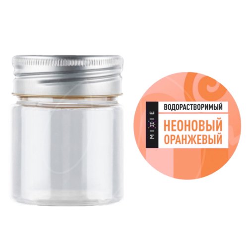 Баночка для хранения красителя MIXIE "Неоновый оранжевый" 40 мл 26011