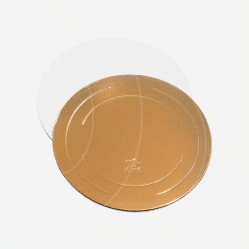 Подложка под торт Золото/Белая 3,2 мм 18 см ForG BASE 3,2 G/P D 180 S