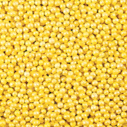 Посыпка кондитерская шарики "Жёлтые" 2 мм 1 кг tp19879