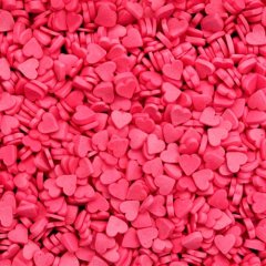Посыпка кондитерская сердечки "Розовые" 50 г tp16090