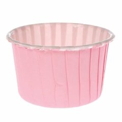 Капсула бумажная Розовая D50 H40 10 шт 