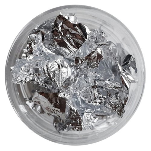 Серебро для декора Хлопья (непищевое) 