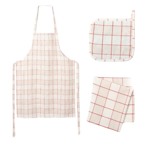 Набор кухонный фартук, прихватка, полотенце 10658875