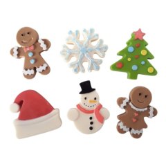 Фигурка из шоколадной глазури "Новогодняя" в ассортименте 