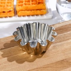 Форма металлическая для выпечки Кекс D9 H4,1 см 778660