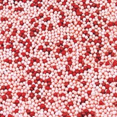 Посыпка кондитерская шарики "Розово-красные" 2 мм 1 кг tp20226