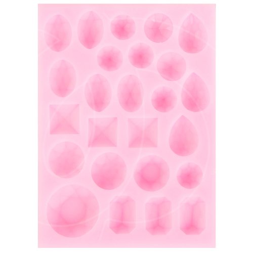 Молд силиконовый "Драгоценные камни" 25 шт 2799200